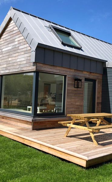 Single-storey holiday homes